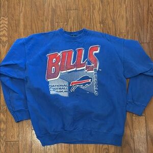 VINTAGE Buffalo Bills Blue Sweater